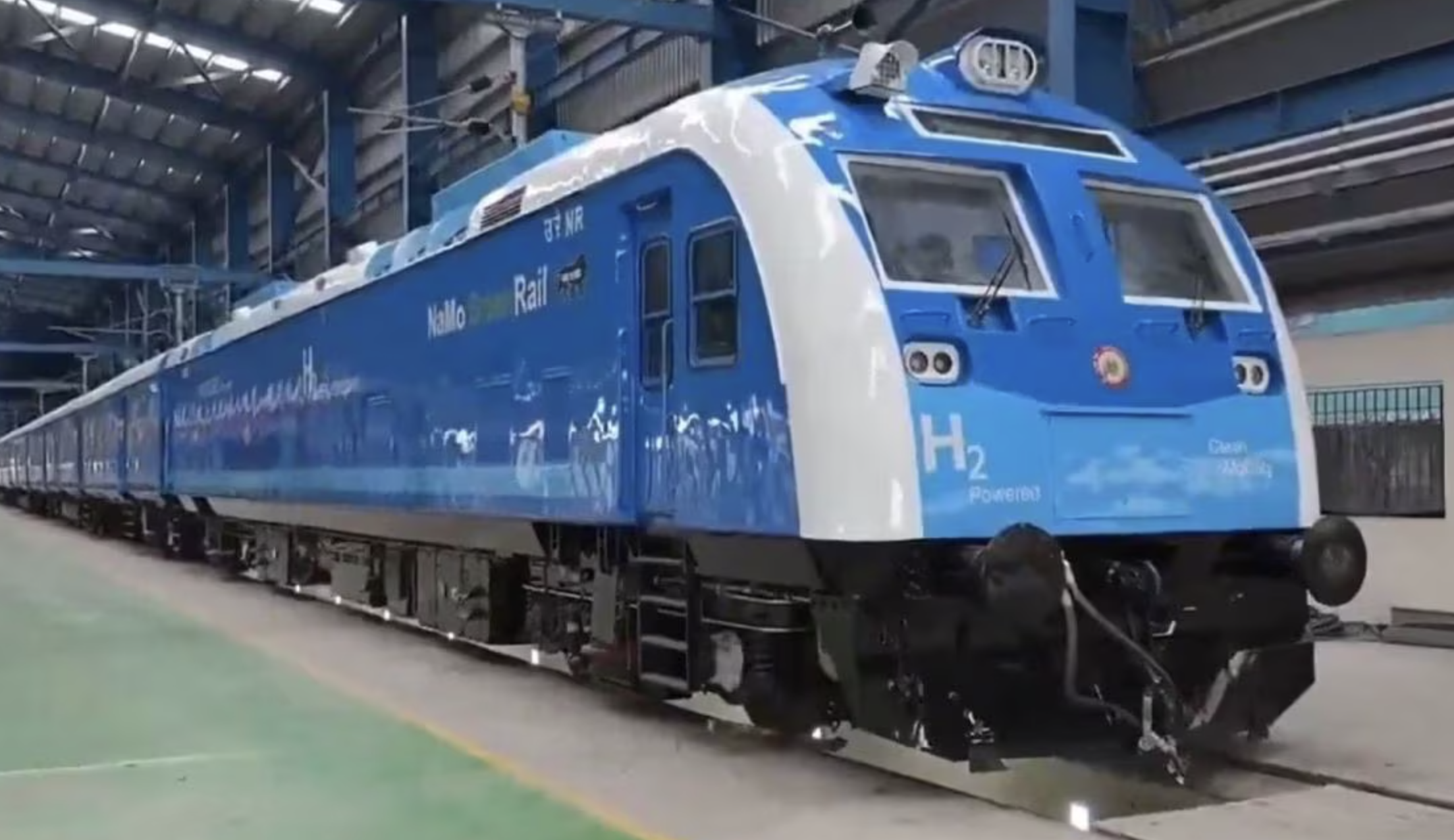 India's 1st Hydrogen Train To Be 100% Made In India, Powered By 1200 KW Hydrogen Fuel Cell Propulsion System