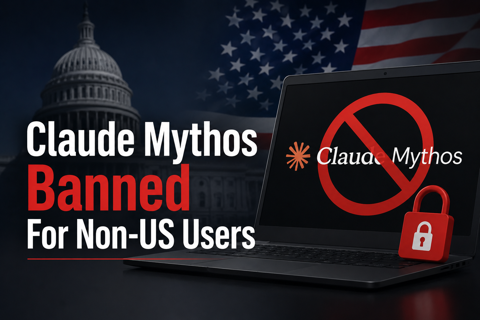 US Govt Takes Control Over Claud Mythos: Bans Access For All Non-US Users