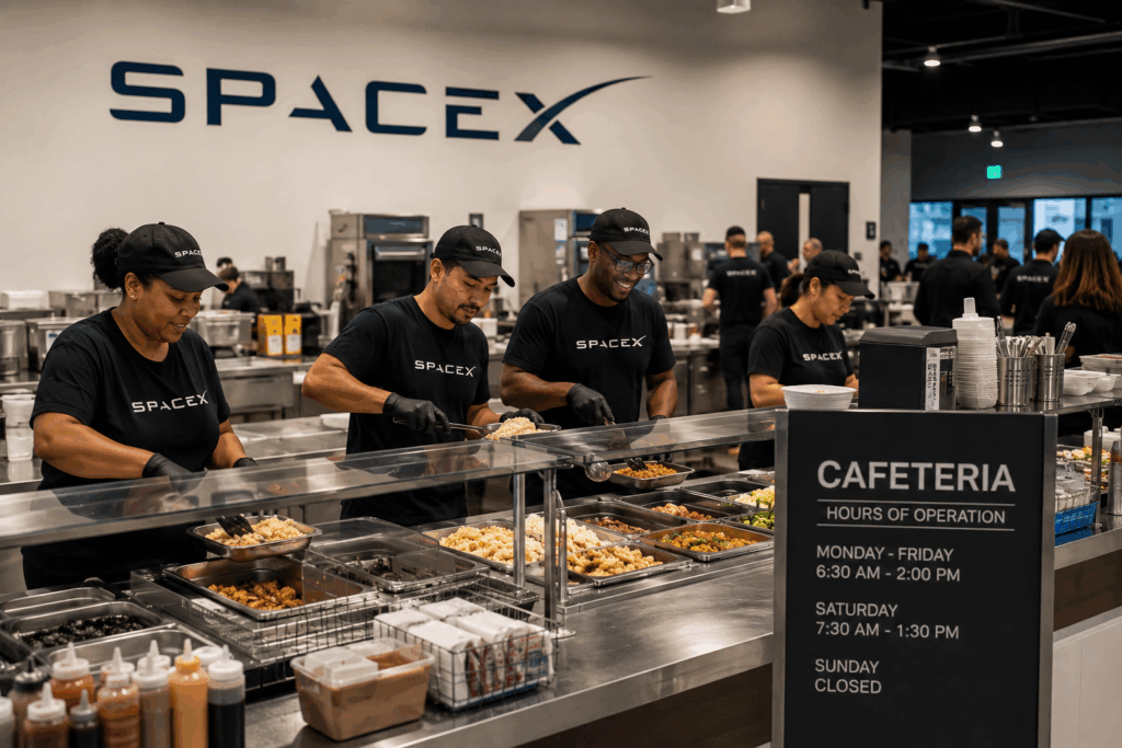 Cafeteria Workers At SpaceX Will Become Millionnaires 
