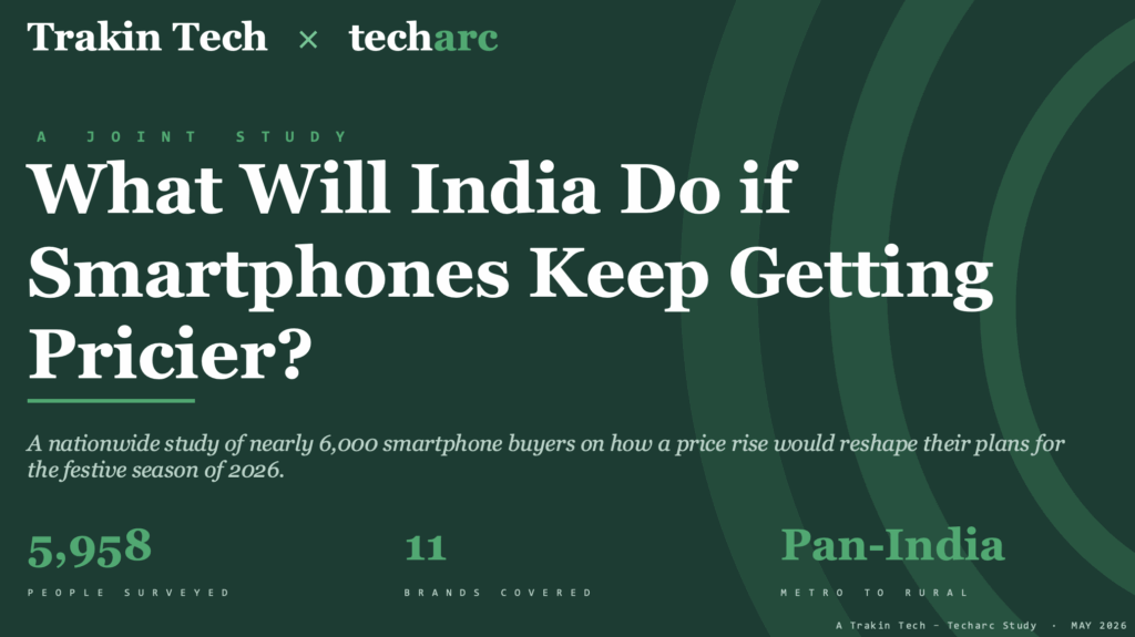 54% Buyers Can Postpone Buying Smartphones This Festive Season - Exclusive Research By Trakin Tech & TechArc