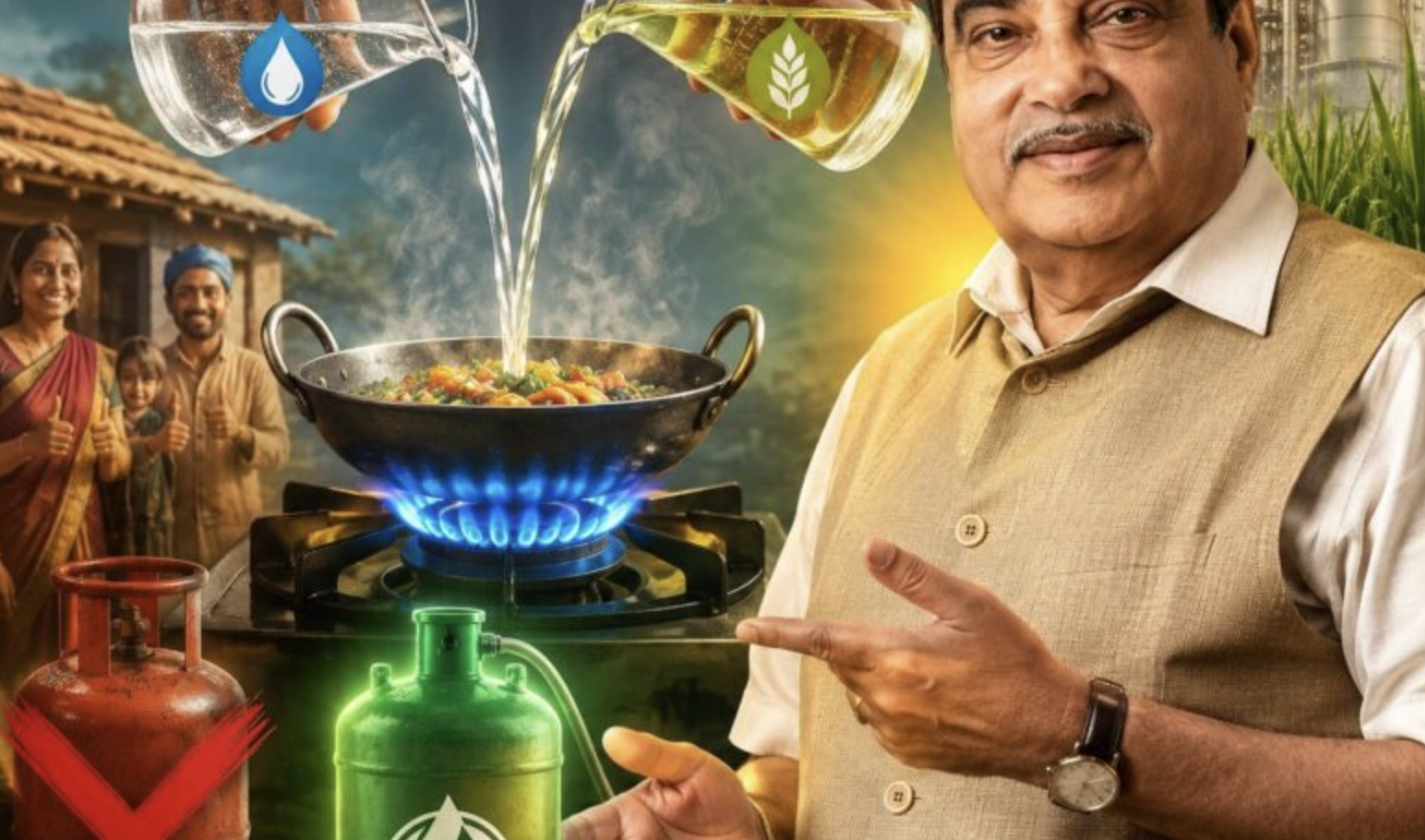 Ethanol Cooking Stove Launched By Minister Gadkari; Promises Lower Costs Than LPG