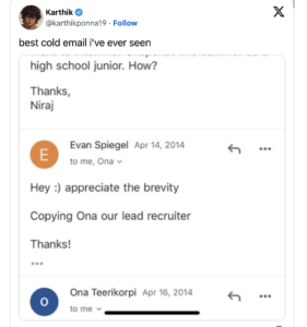 Indian Student Sends 3-Bullet Internship Email To Snapchat CEO; Gets Reply Back
