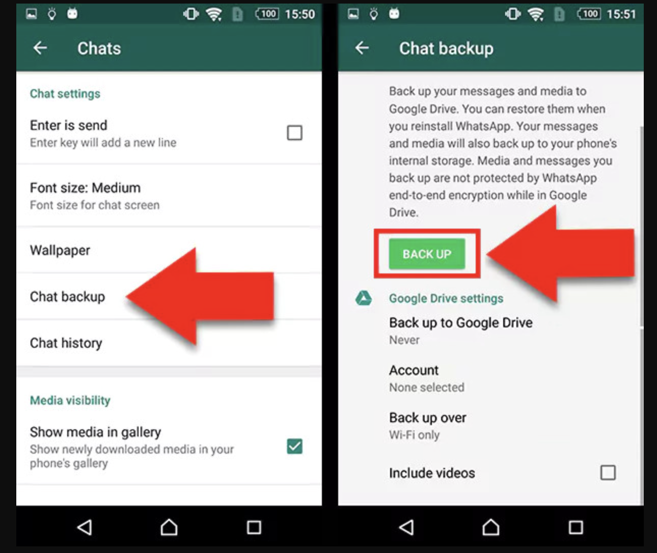 Whatsapp Testing New Chat Backup System With More Flexibility, Control