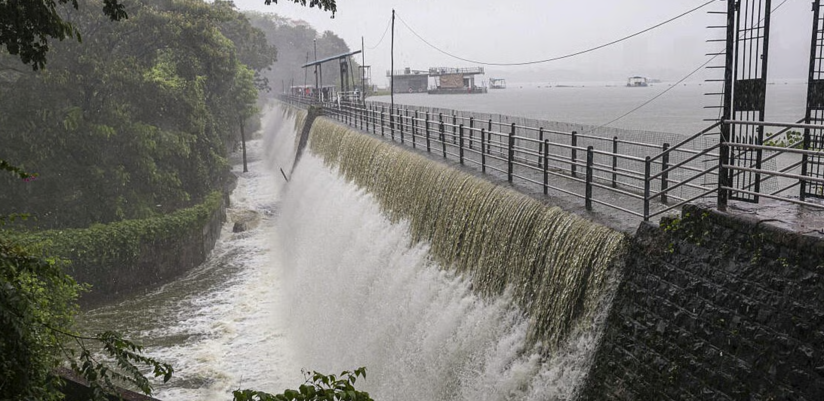 Powai Lake Overflows, But Water Still Less In 7 Reservoirs Supplying Water To Mumbai