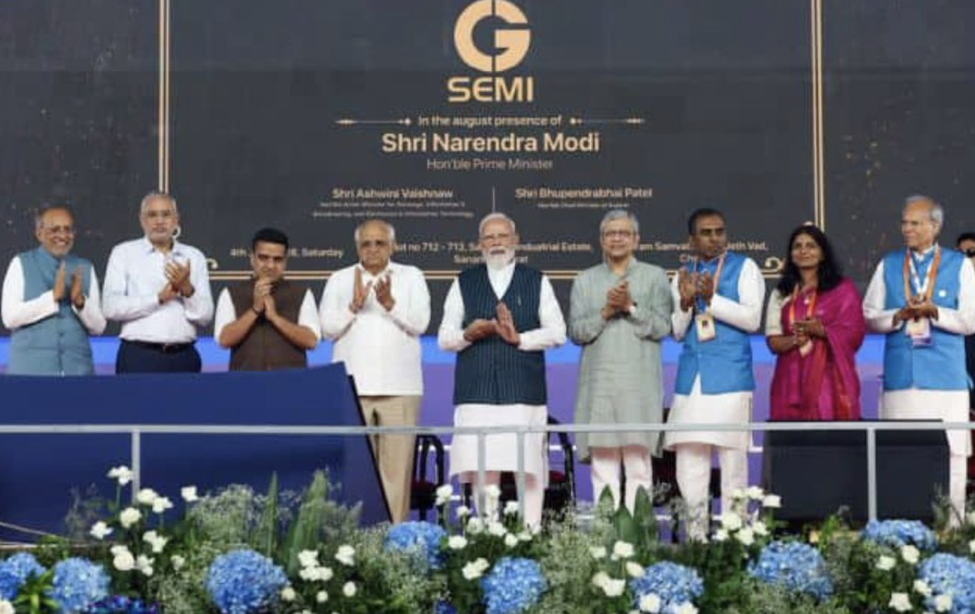 Rs 7600 Crore Semi-Conductor Factory Launched In Gujarat