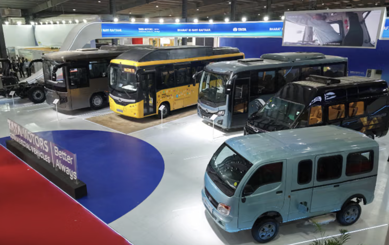 Tata Motors Launches New Commercial Bus Range Aimed At Luxury, Comfort