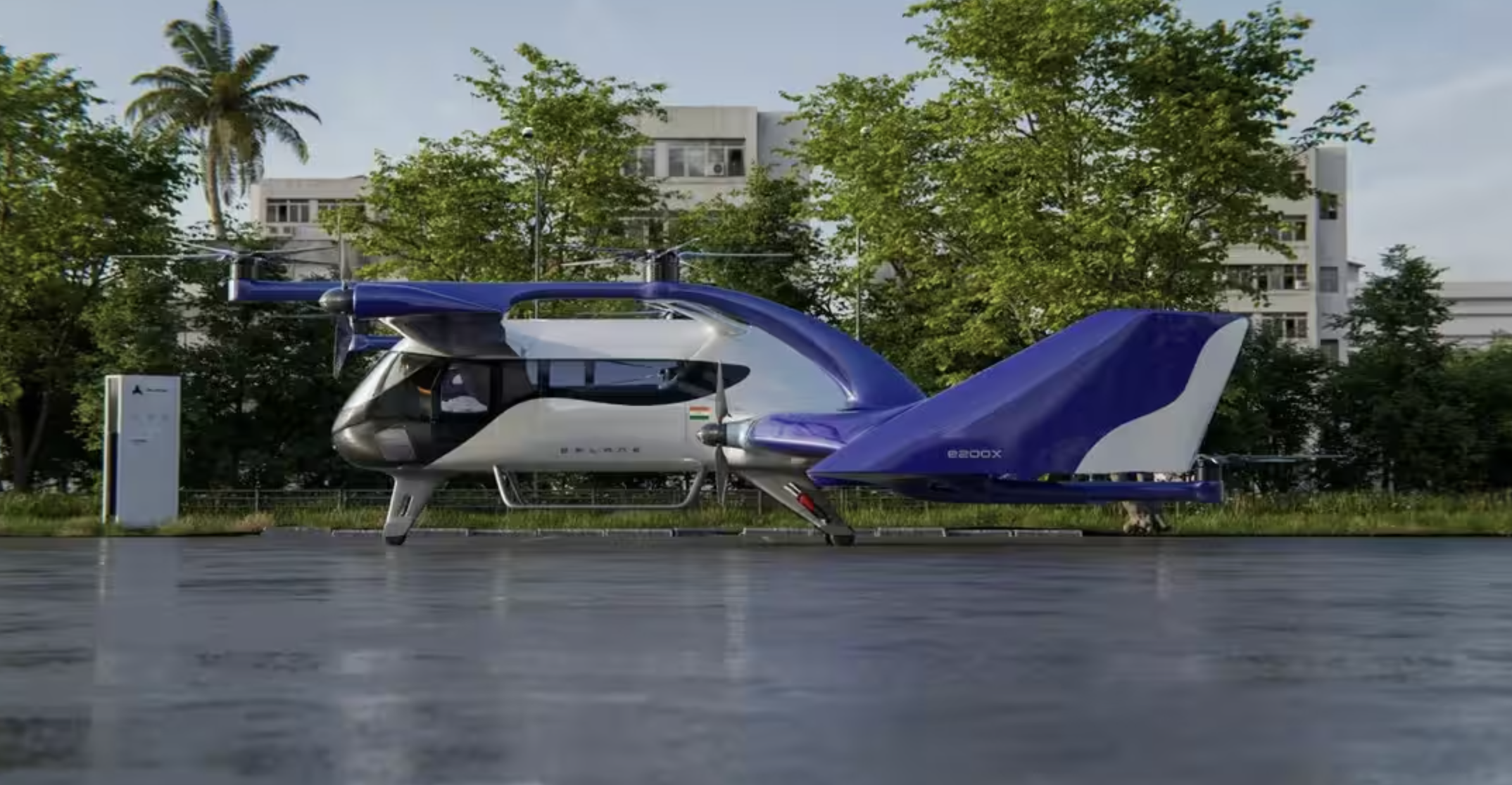 India's 1st Electric Air Taxi Prototype Successfully Launched
