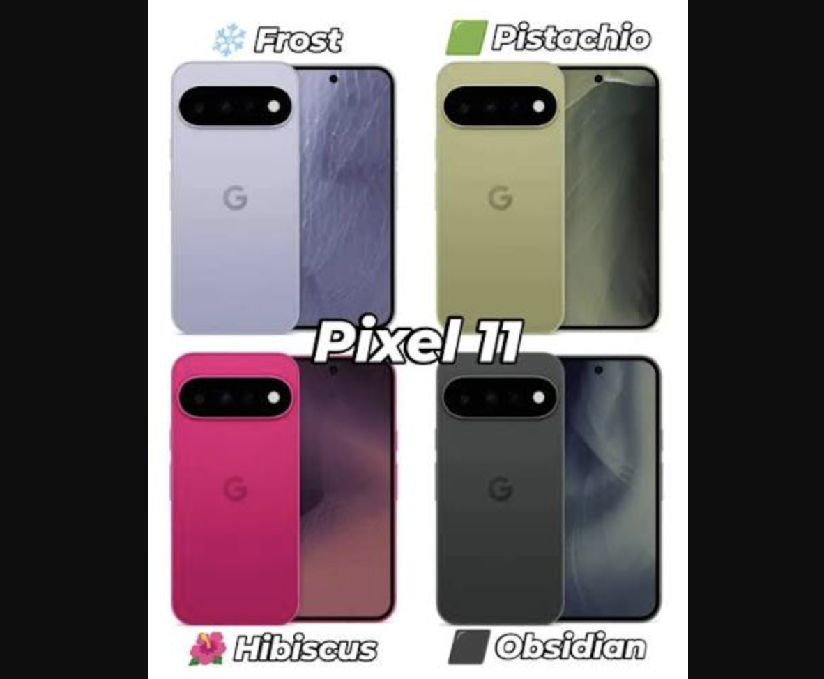 Google Pixel 11 Series Spotted In New Frost, Pistachio Colours Ahead Of Launch