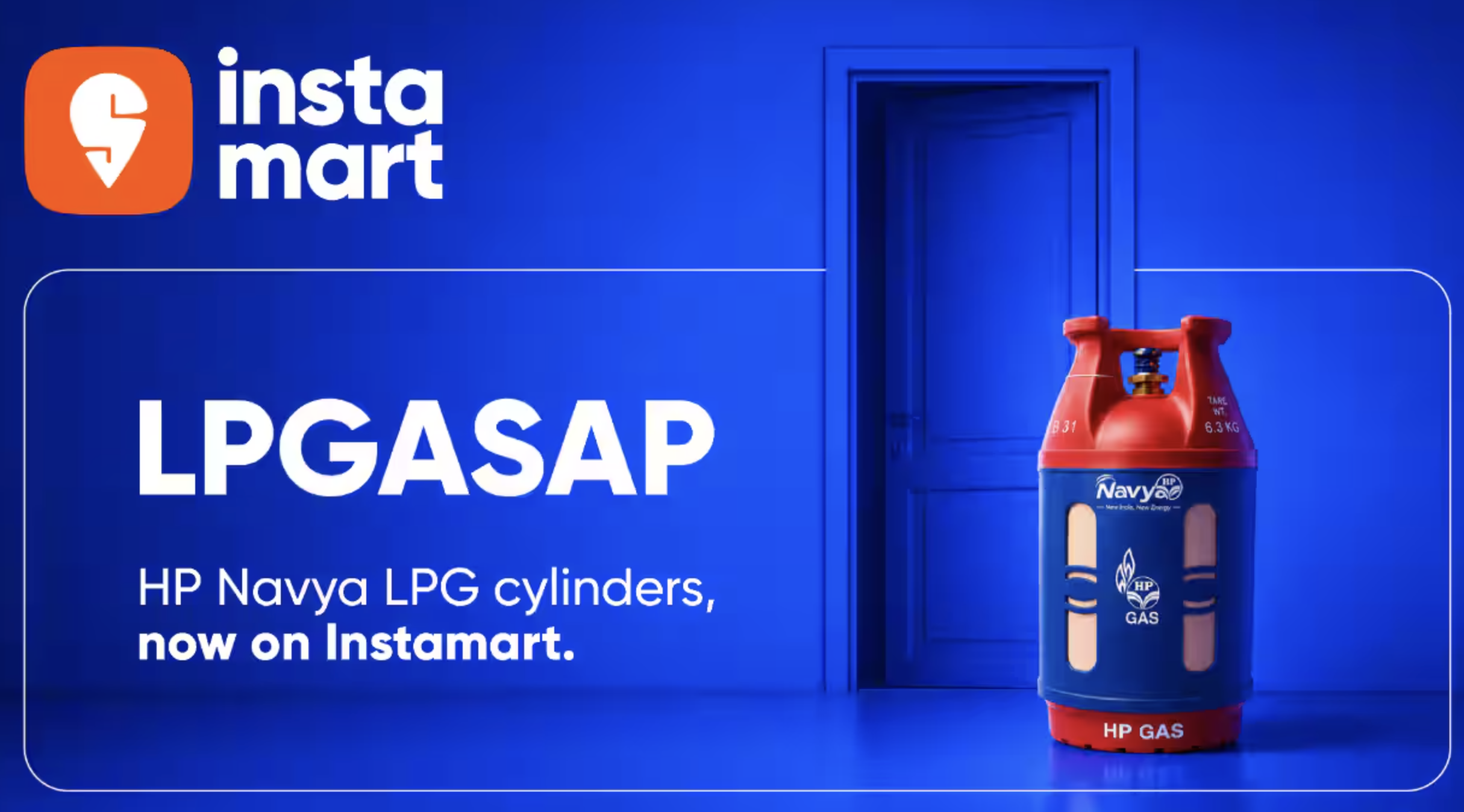 Swiggy Instamart Launches 1-Hour LPG Delivery In Bengaluru