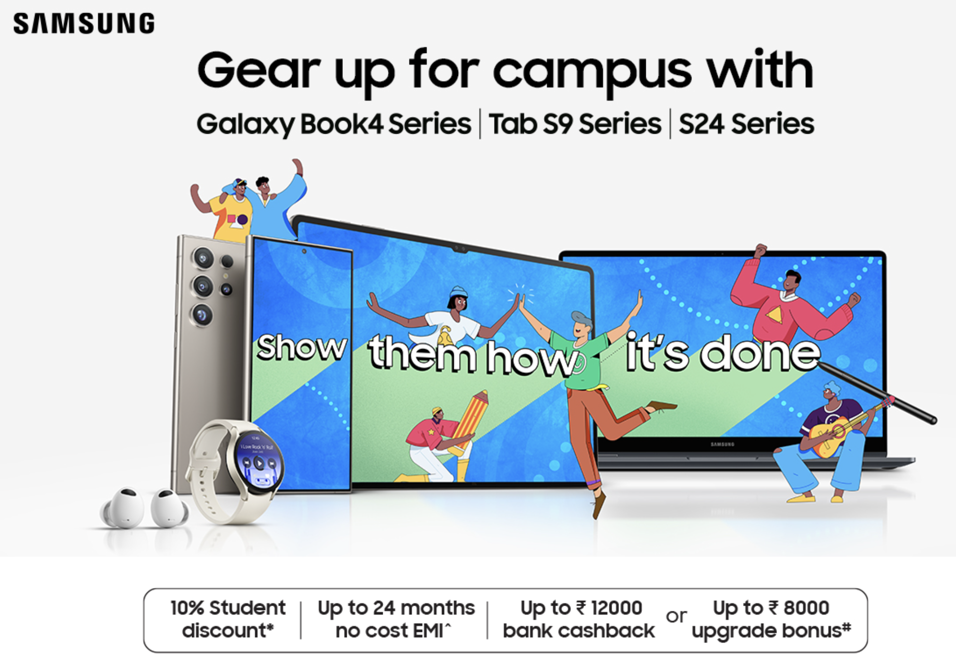 Samsung's Back To School Discounts On Galaxy Phones, Tablets, Watches