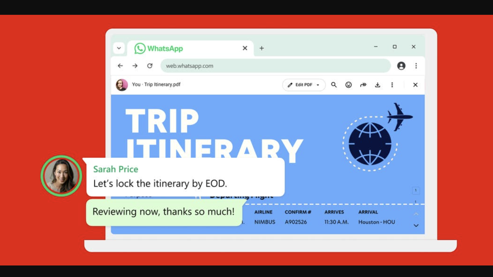 Adobe Integration With Whatsapp Is Now Live: Chat While Editing Documents!