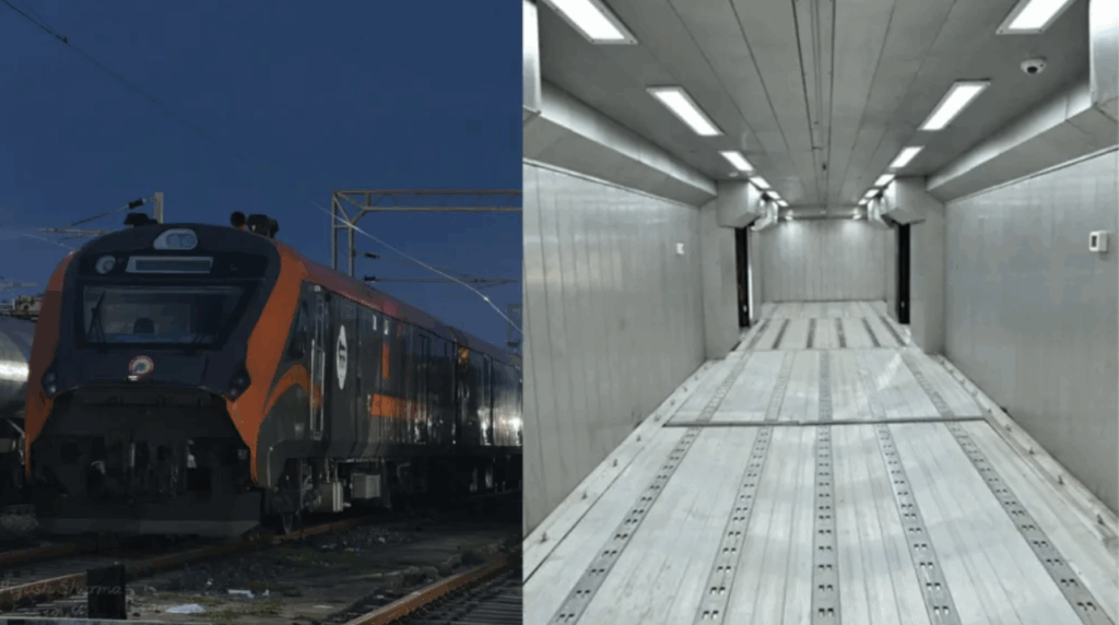 1st Ever Trial Of Vande Bharat Freight Train Runs At 145 Kmph