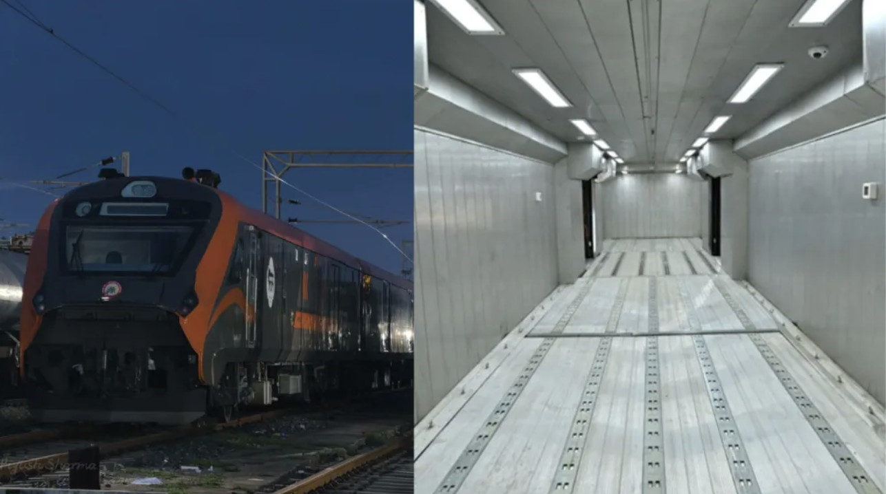 1st Ever Trial Of Vande Bharat Freight Train Runs At 145 Kmph