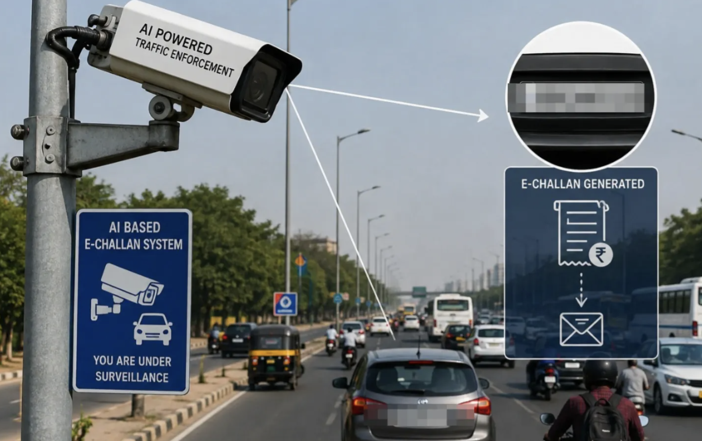 E-Challans For Lane Discipline Starts On Delhi-Vadodara Expressway: Here's What Motorists Need To Know