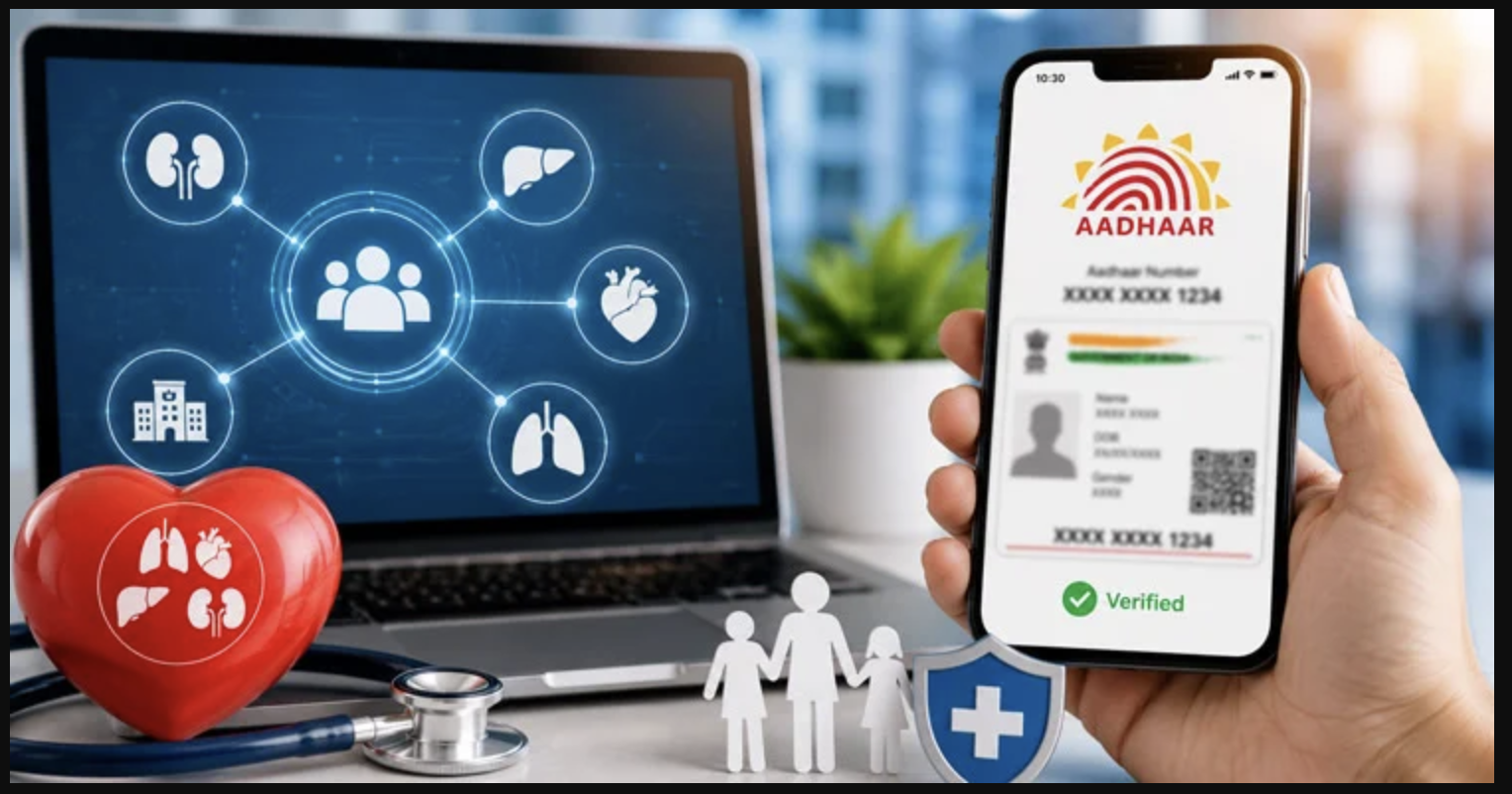 Govt Launches Real-Time Portal For Organ Transplantation System, Backed By Aadhaar