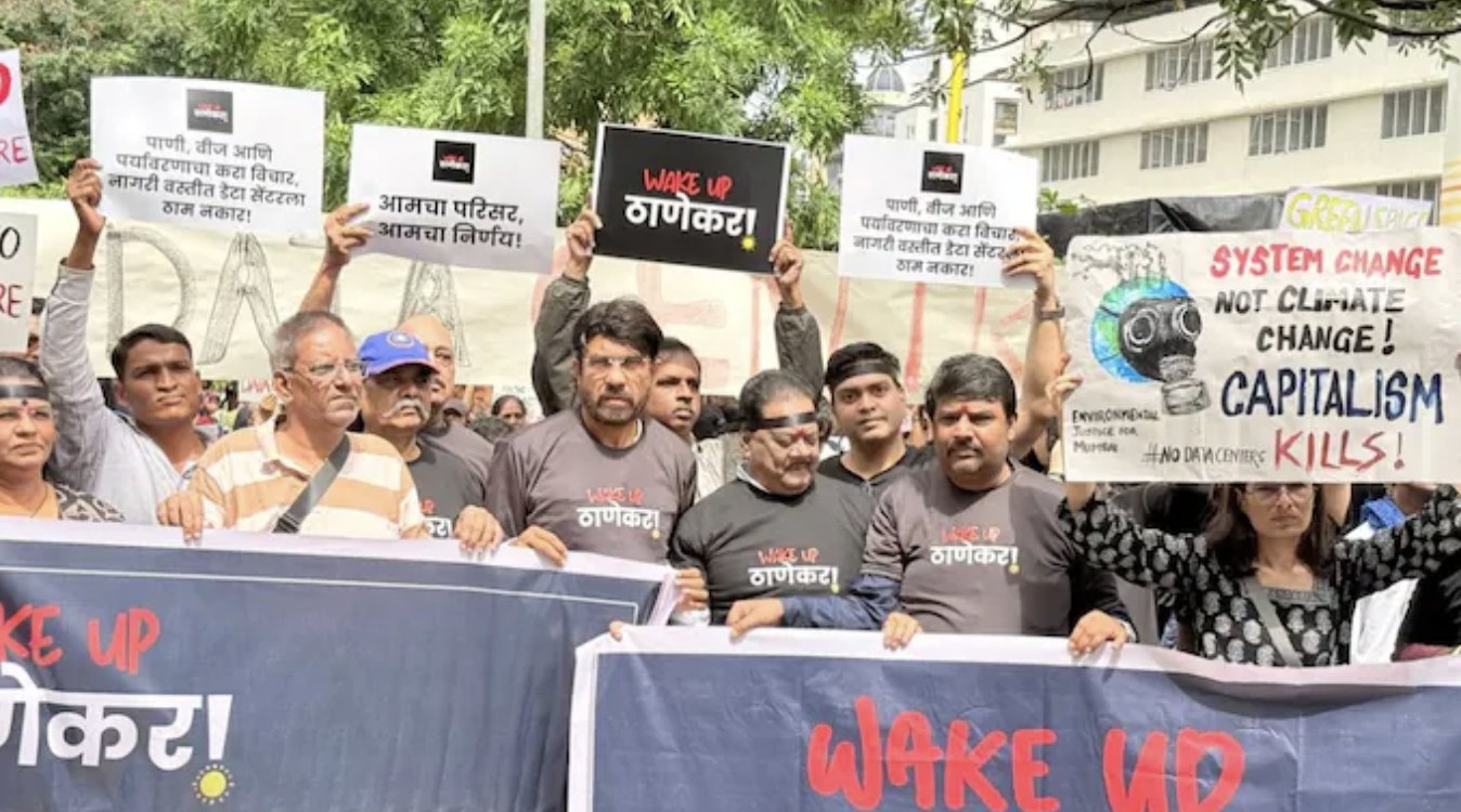 Thane Residents Oppose Rs 47,000 Crore Amazon Data Centre Over Heat, Noise And Power Fears