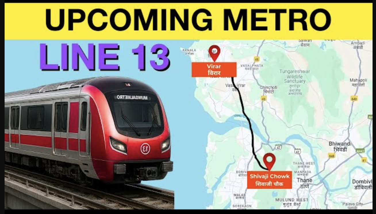 Maharashtra Approves Rs 17,725 Crore Mumbai Metro Line 13: Mira-Bhayandar To Vasai-Virar