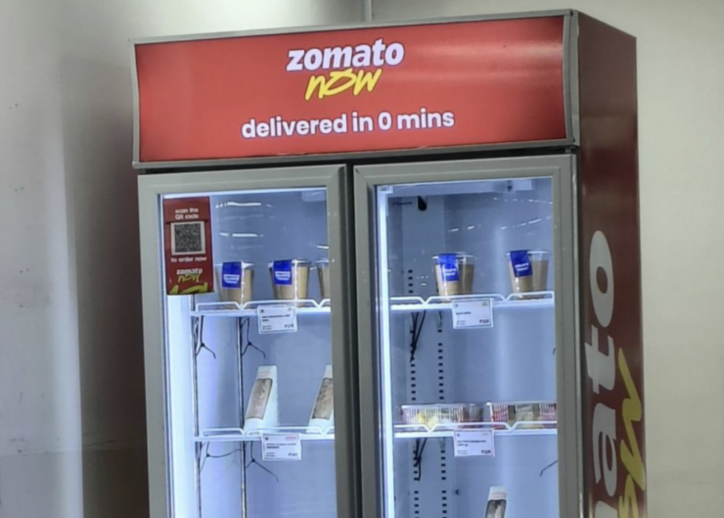 Zomato Deploys Food Vending Machines In Offices For Faster Food Delivery