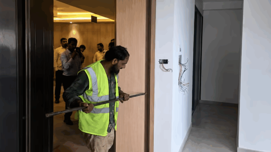 BMC Demolishes 'Illegal' Spaces Inside Posh Mumbai Flats