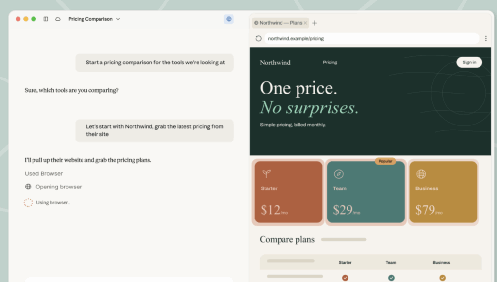 Claude Launches Its Own Broswer Within Cowork Ecosystem