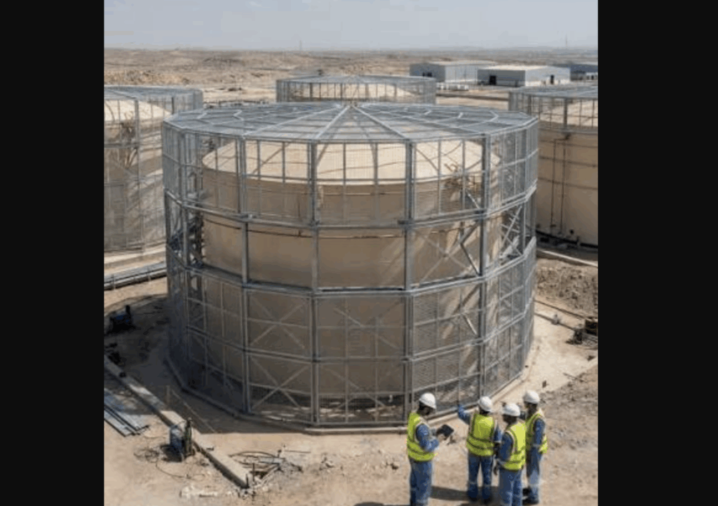 UAE Is Building Cages Around Oil Wells To Protect Them From Strike