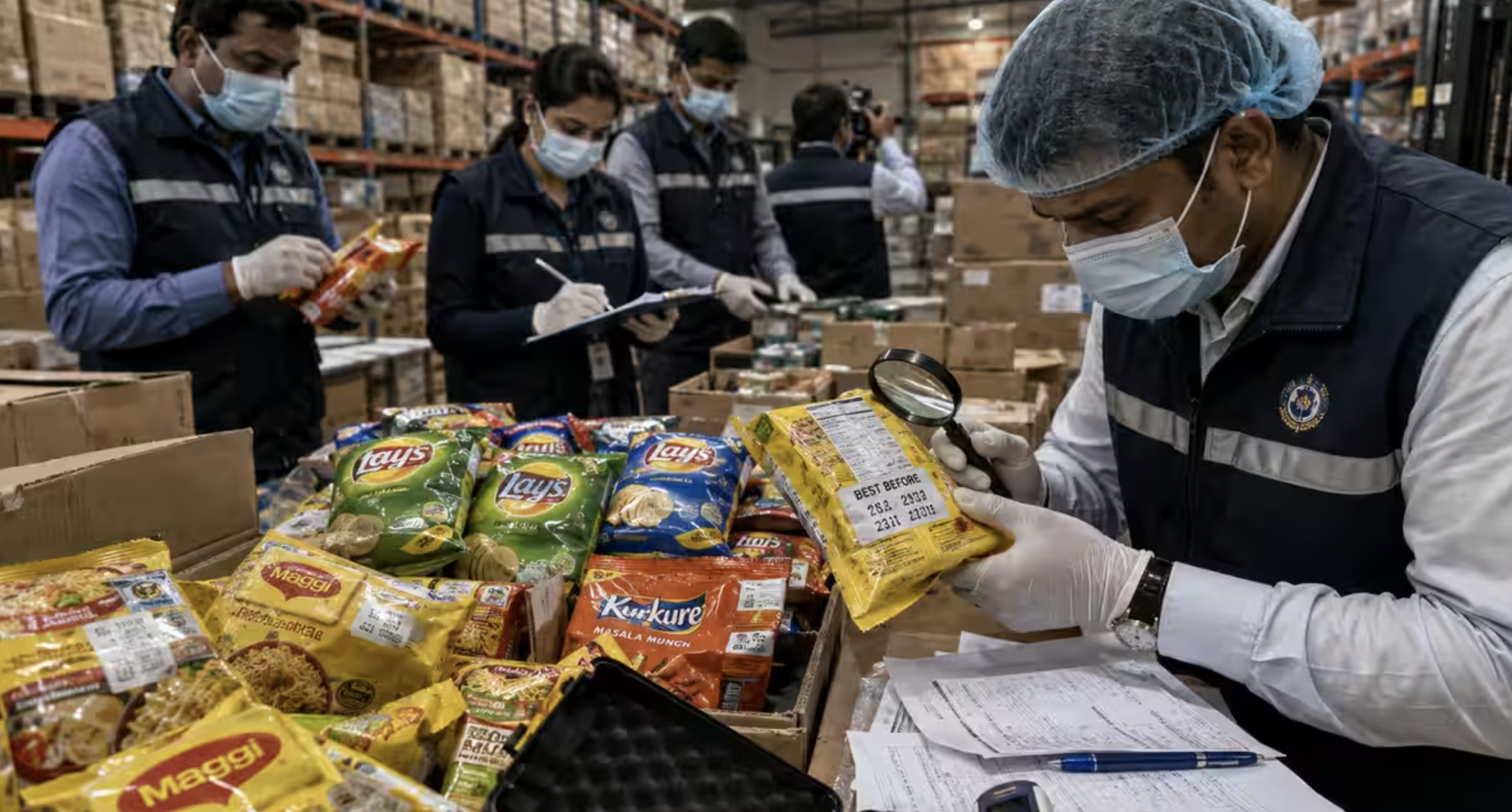 Maggi, Lay’s Products Seized as FDA Busts Expiry-Date Tampering Racket in Navi Mumbai