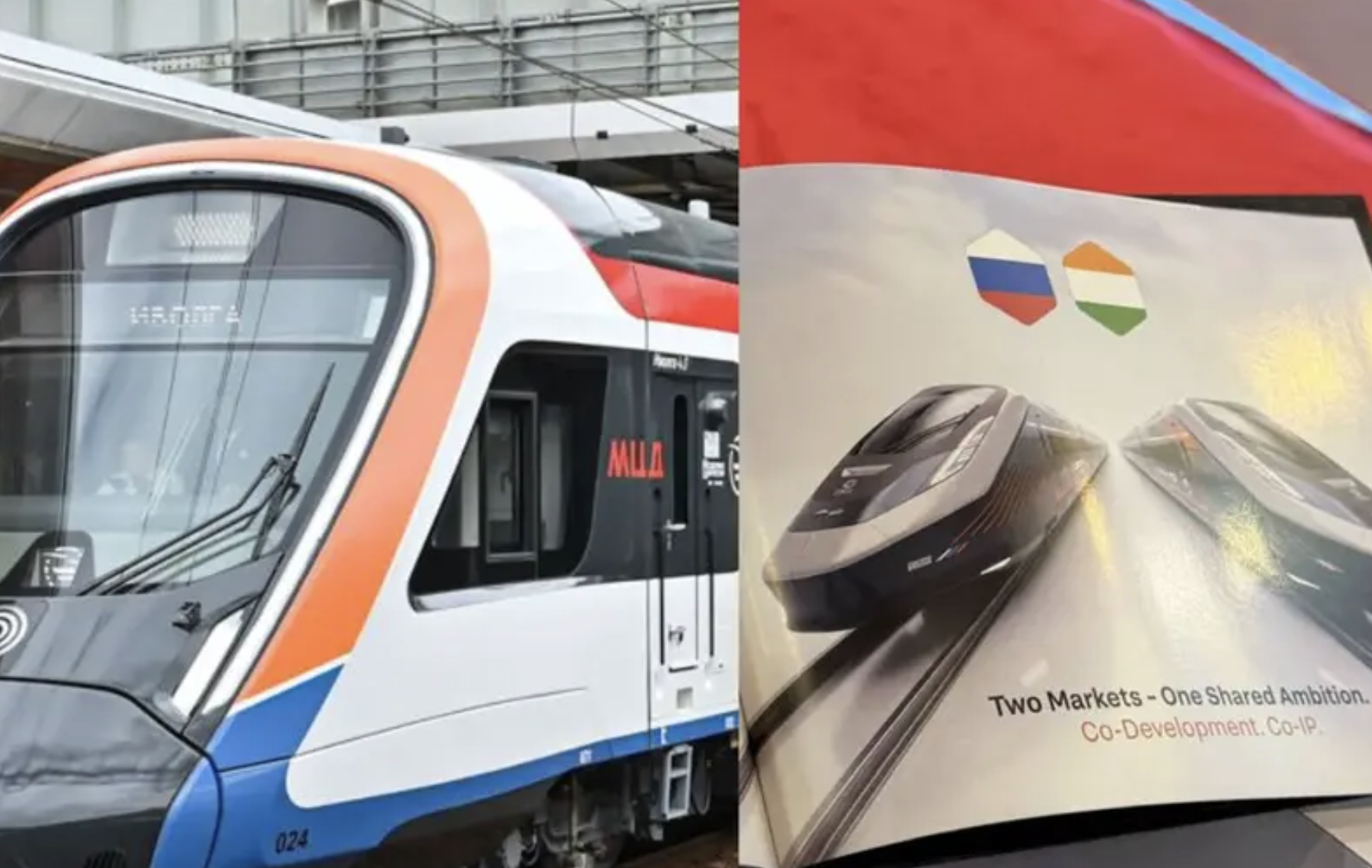 Russia Proposes 360 kmph Ivolga FG High-Speed Trains to Be Built in India