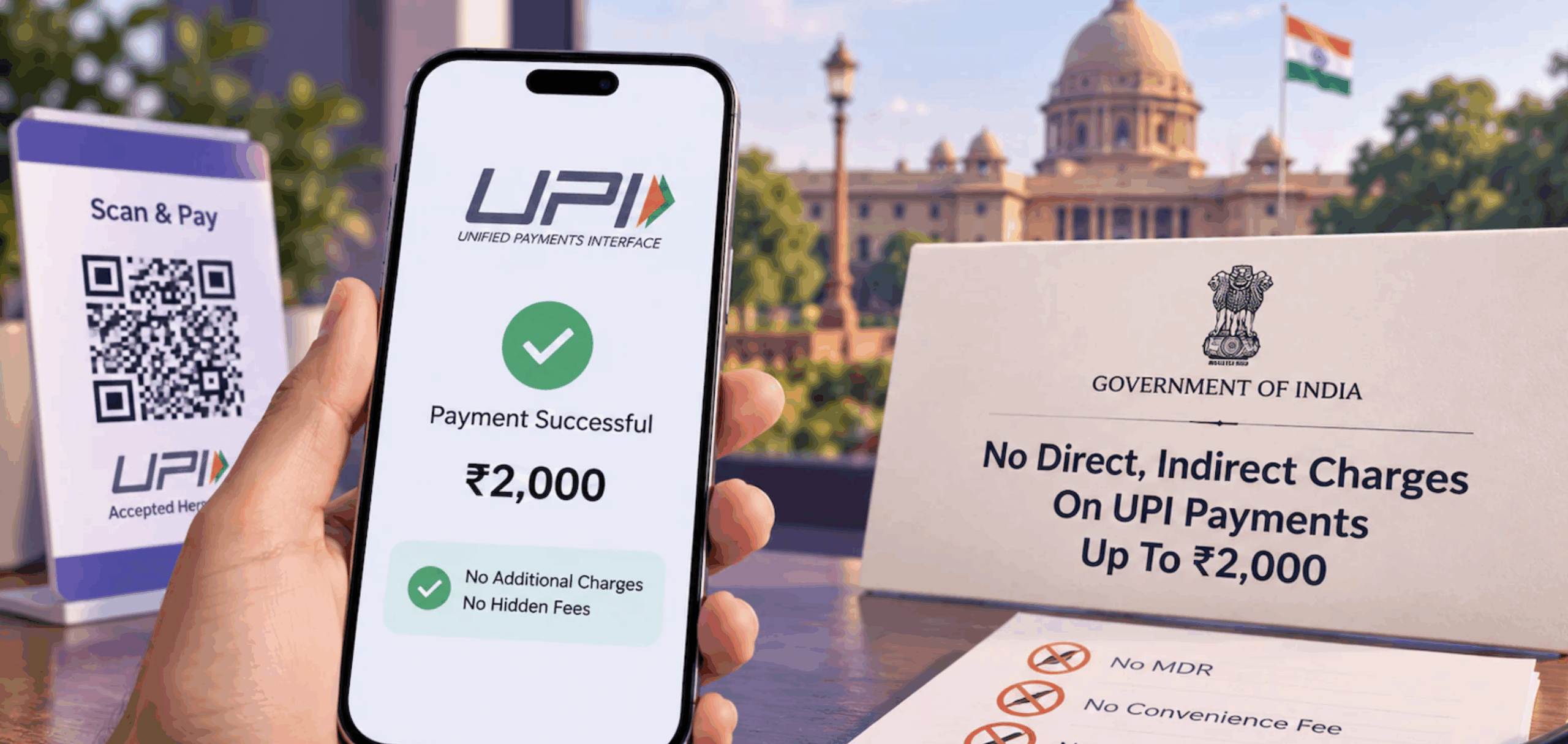 Govt Bans Platform Fees For UPI Bill Payments; UPI Apps Are Opposing This