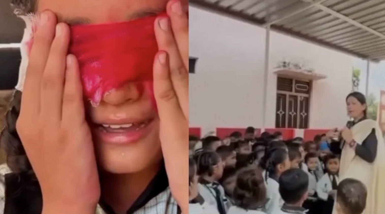 School Blindfolds Kids To Stop Mobile Usage; Investigation Ordered