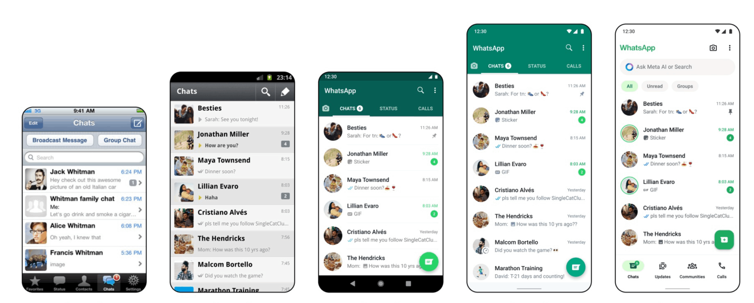 Whatsapp Working On New Design For Android App: Floating Navigation Bar Expected