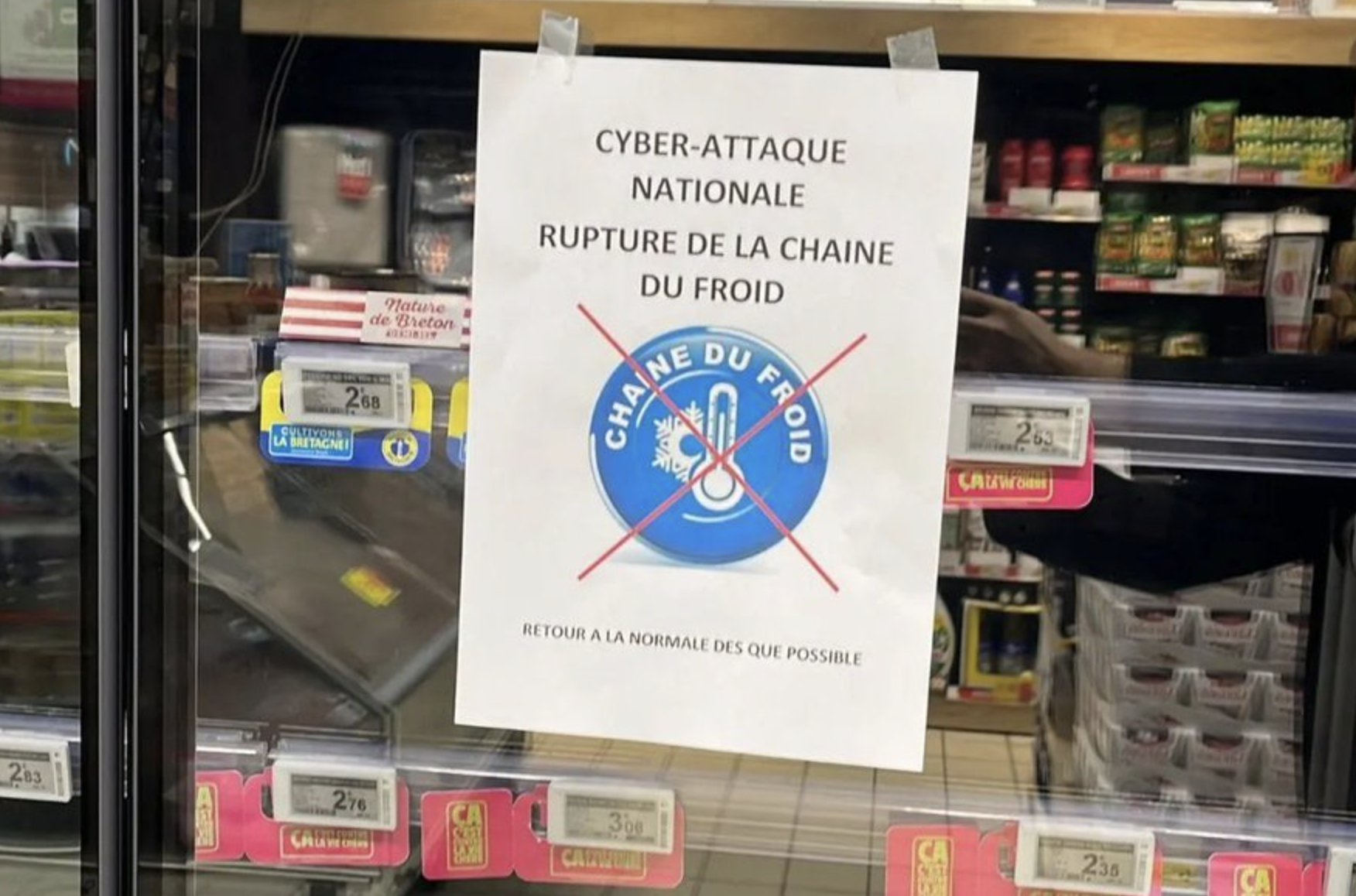 Cyberattack In France Turns Fridges Into Furnaces; Heavy Loss Of Food Reported