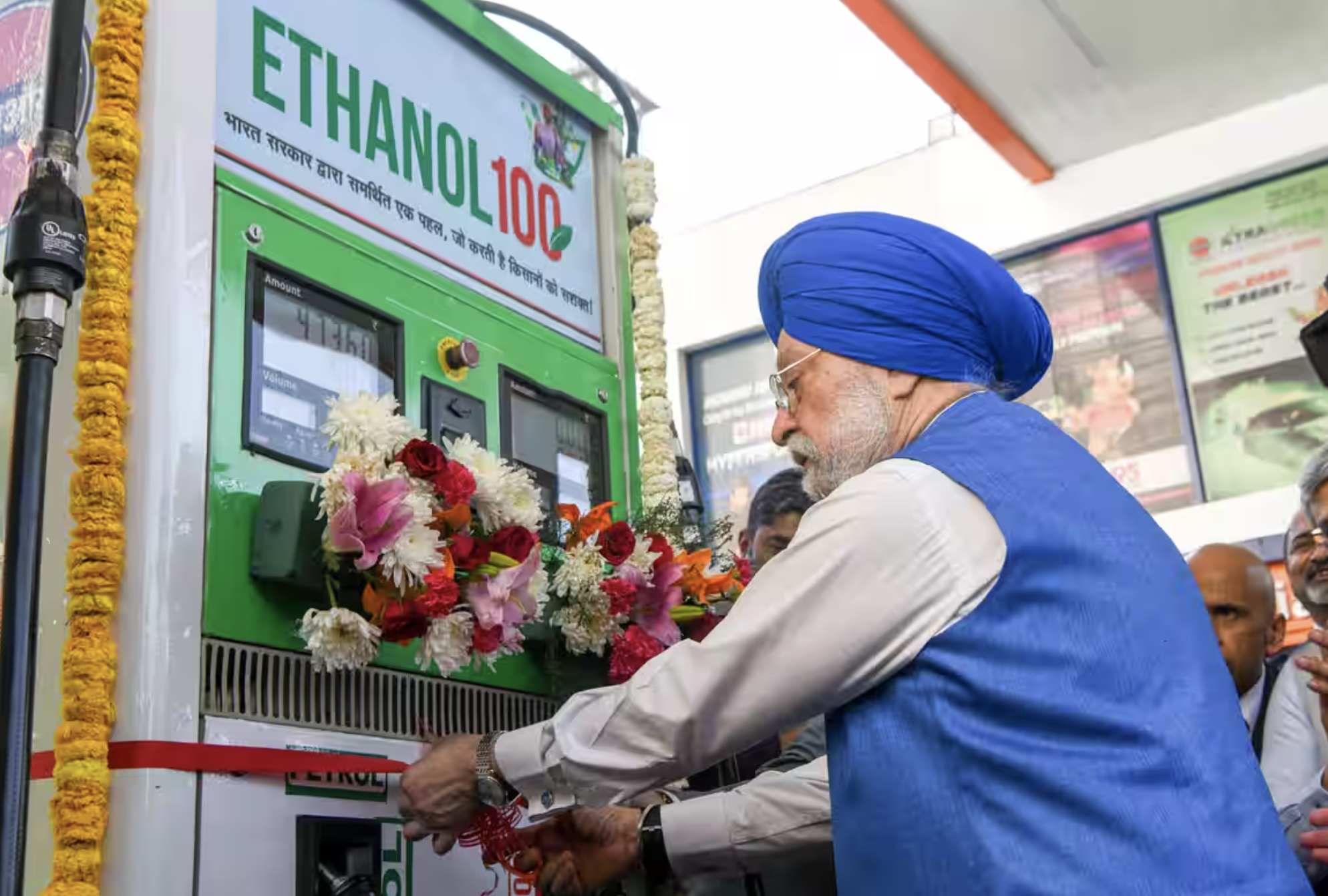 India Allows E100 Ethanol Fuel for All Cars