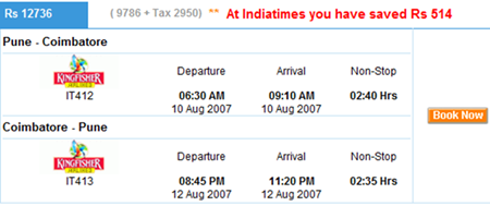 Indiatimes travel Results