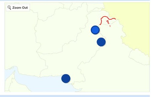 Google Insights Pakistan Map