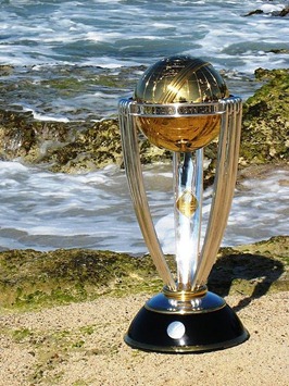 ICC WC Trophy 2011 winning team