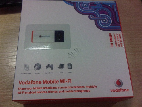 Vodafone Mifi device