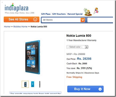 Indiaplaza-Nokia-pricing
