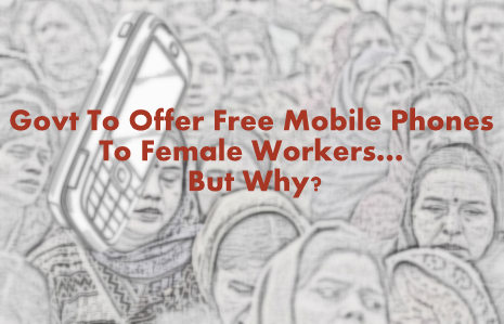 Free Mobile Phones To Female Workers