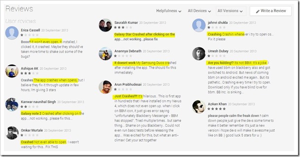 BBM App reviews