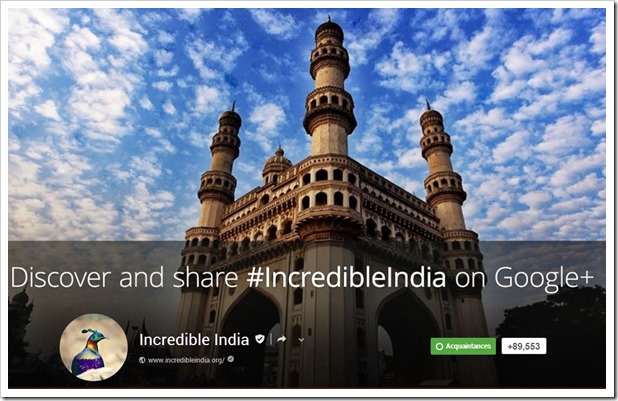 Incredible India Google  competition