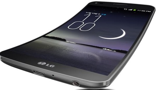 LG Curved Flex Smartphone