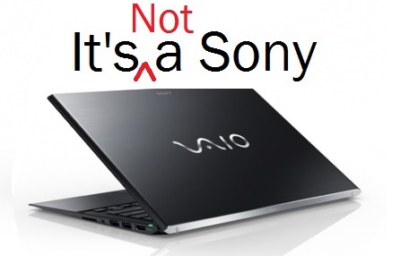Not a Sony