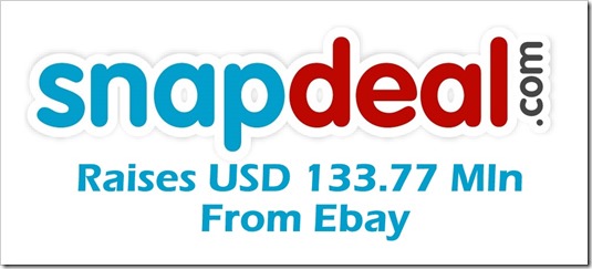 Snapdeal Raises $133.77 Mln Funding From eBay & Others