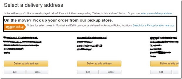 Amazon Pickup Store