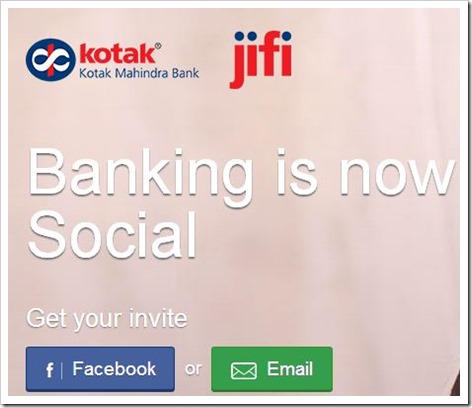 Kotak Jifi Social Banking