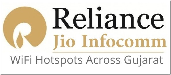 Reliance jio-Free Wifi HotSpots Gujarat
