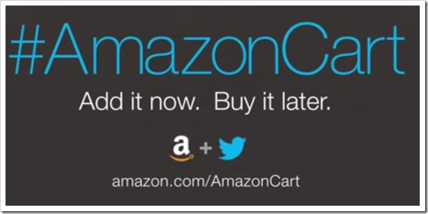 Another First From Amazon; Directly Buy From Twitter With #AmazonCart Hashtag