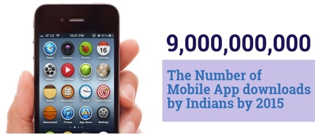 Indians Will Download 9 Billion Apps By 2015