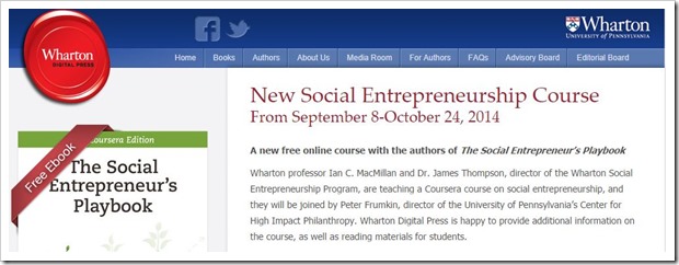 Social Entrepreneurship course