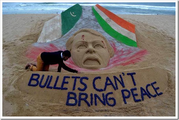 Bullets cant bring peace